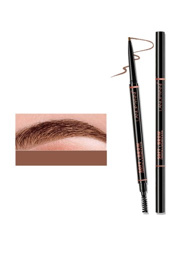 Waterproof Dual-ended Eyebrow Pen 02 Soft Brown