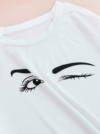Eyes Print T-shirt