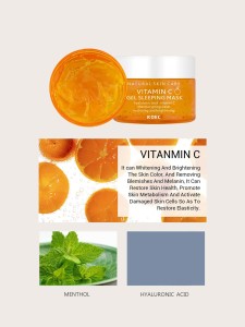 Vitamin C Brightening Skin Sleeping Face Cream