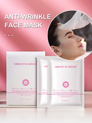 5pcs Anti-aging Facial Sheet