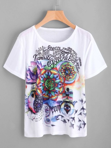 Graphic Print Tee