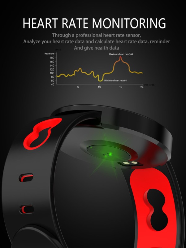 Heart Rate Monitoring Smart Watch