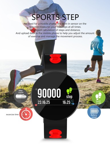 Heart Rate Monitoring Smart Watch