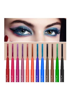 12 Color Matte Eyeliner Gel Pen