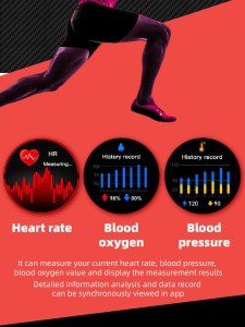 Heart Rate Monitoring Smart Watch