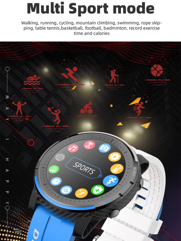 Heart Rate Monitoring Smart Watch