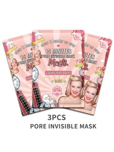 3pcs Pore Invisible Whitening Facial Sheet