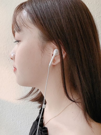 Solid Wire Control In-ear Earphone