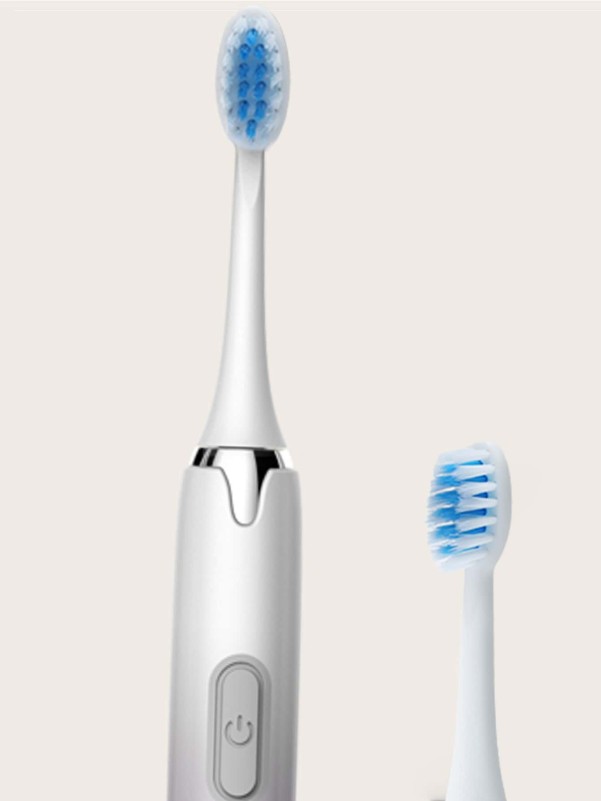 1pc Ombre Electric Toothbrush & 6pcs Brush Head