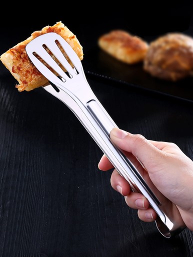 1pc Stainless Steel Food Tongs