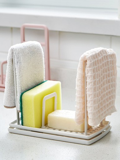 1pc Random Cleaning Rag Drain Rack