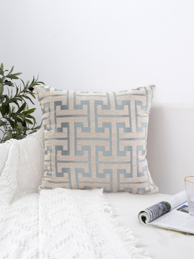 Geometric Pattern Cushion Cover Without Filler