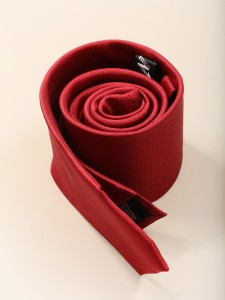 Men Minimalist Solid Tie