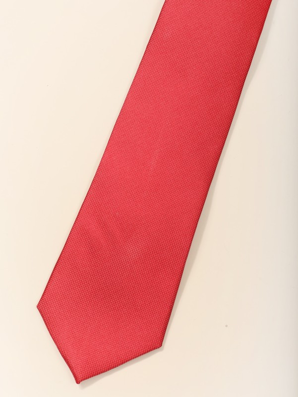 Men Minimalist Solid Tie