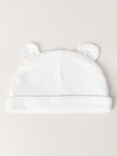 Newborn Baby Solid Beanie