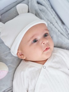 Newborn Baby Solid Beanie