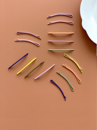 15pcs Minimalist Bobby Pin