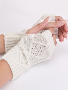 Knitted Fingerless Gloves