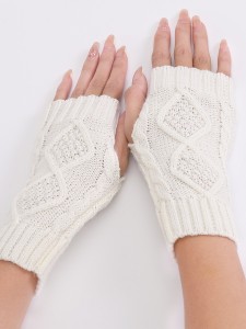 Knitted Fingerless Gloves