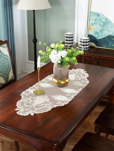 Lace Embroidery Table Cloth