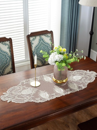 Lace Embroidery Table Cloth