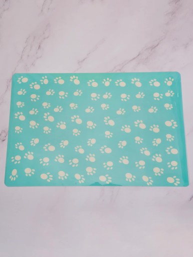 1pc Paw Pattern Pet Placemat