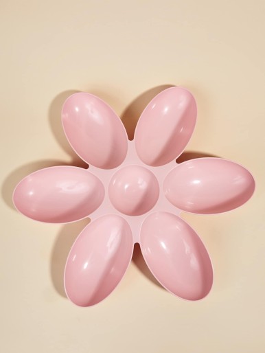 1pc Flower Shaped Pet Bowl