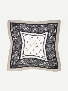 Men Paisley Print Bandana