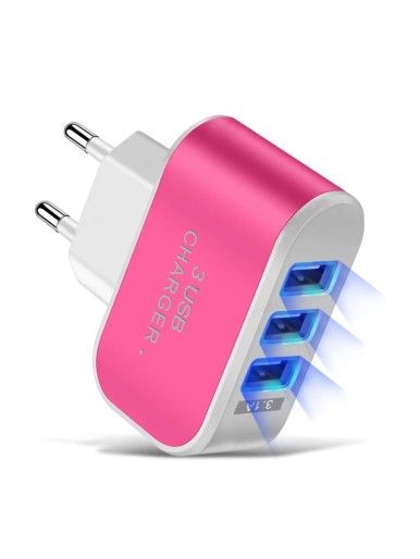 3 Port USB Fast Charger