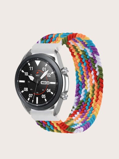 Nylon Woven Watchband Compatible With Samsung Galaxy Active