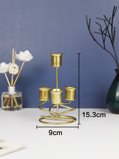 1pc Iron Candle Holder