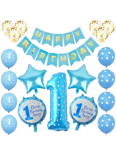 20pcs Birthday Decorative Balloon Set