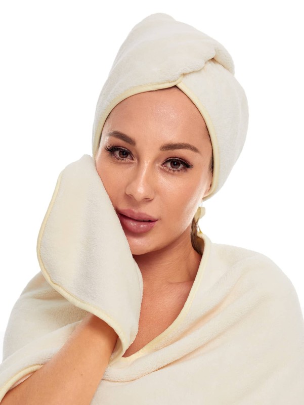 1pc Solid Color Face Towel