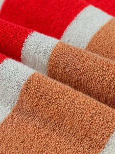 1pc Striped Pattern Random Towel
