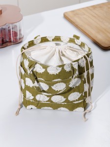 Hedgehog Print Insulation Lunch Bag