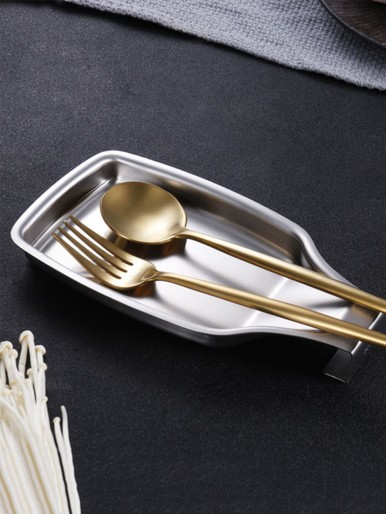 1pc Stainless Steel Spoon Holder