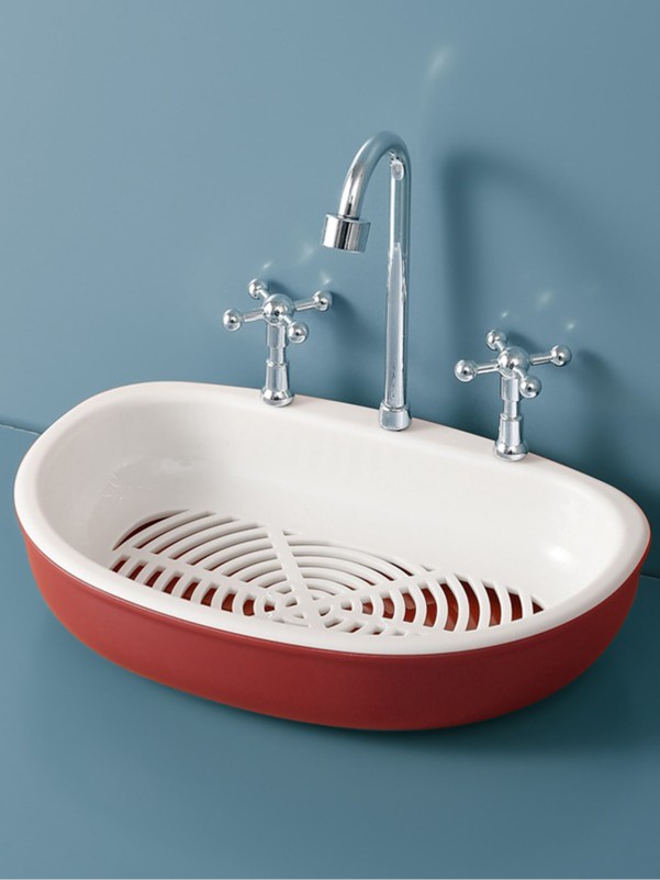 1pc Washbasin Design Random Soap Box