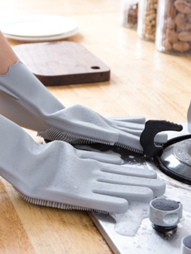 Silicone Cleaning Gloves 1pc