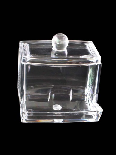 Cotton Swab Clear Storage Box