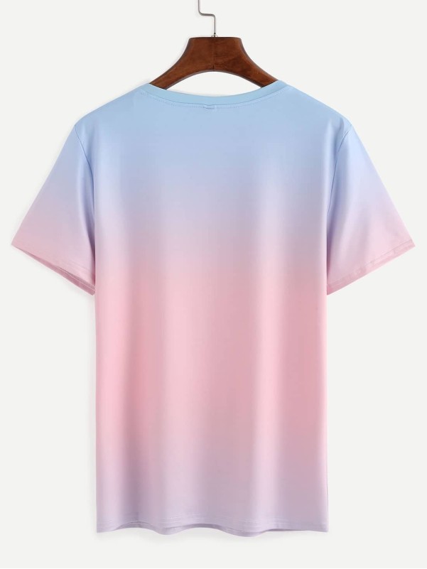 Ombre Dip Dye T-shirt