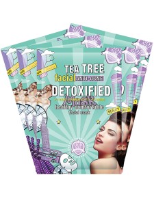 5pcs Tea Tree Anti-acne Facial Sheet
