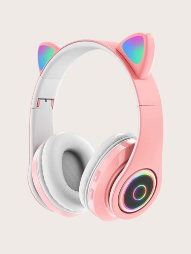 Cat Ear Design Bluetooth Headset