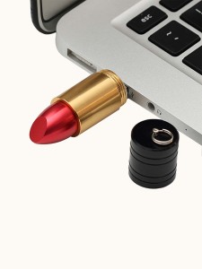 Lipstick Shaped USB Flash Drive