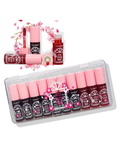 10pcs High-Shine Lip Gloss