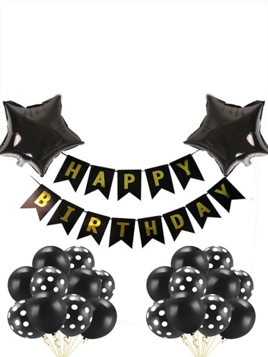 23pcs Birthday Decorative Balloon Set