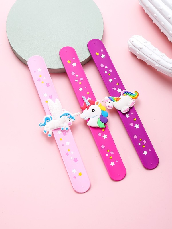 3pcs Girls Cartoon Bangle