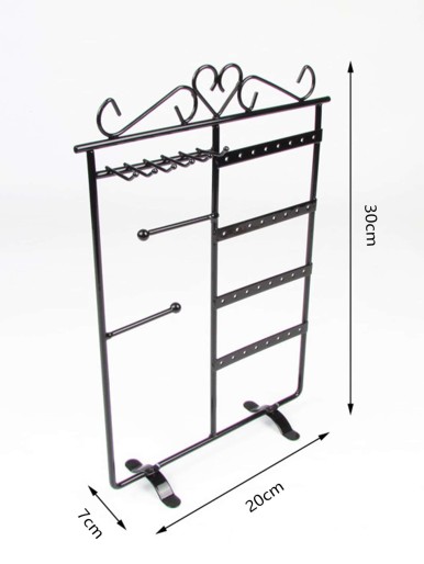 1pc Iron Jewelry Storage Rack