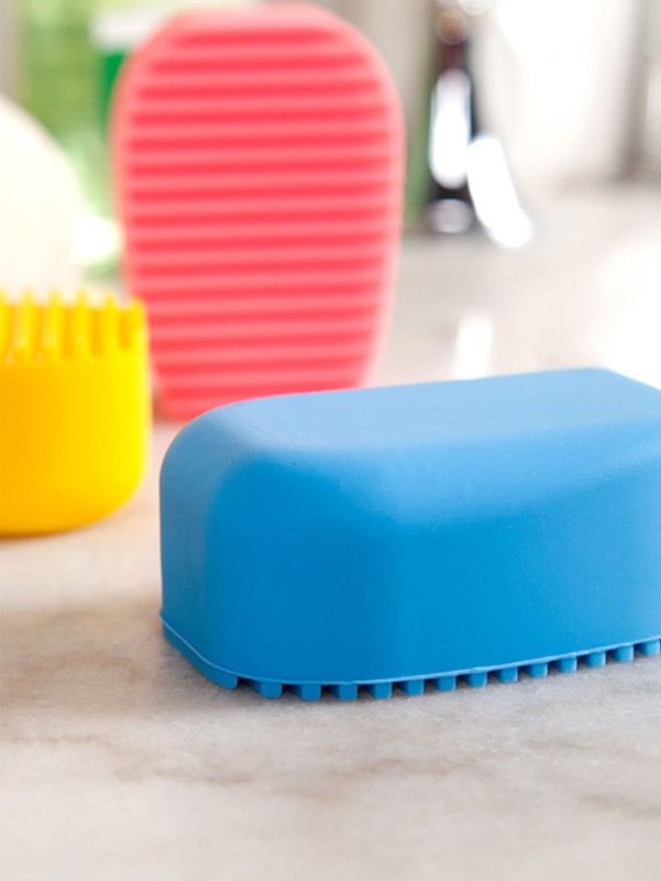 1pc Random Silicone Laundry Brush