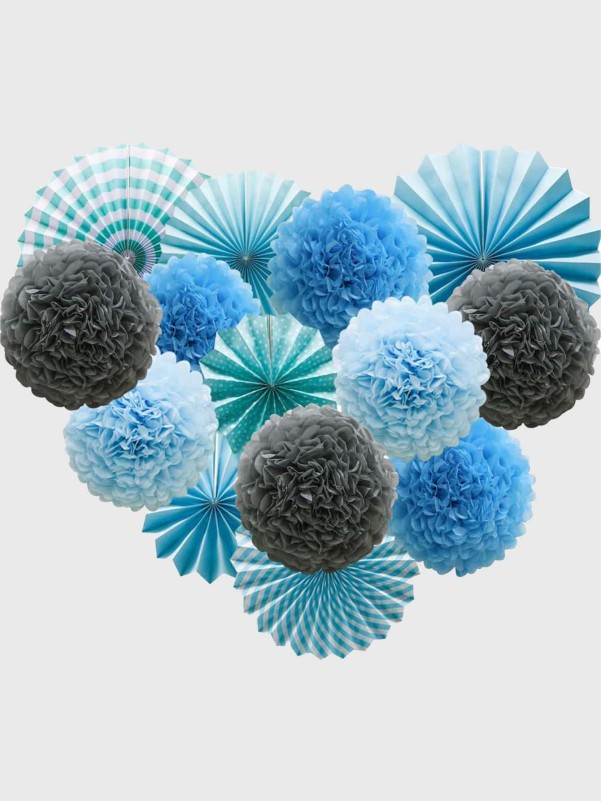 14pcs Decorative Paper Flower