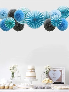 14pcs Decorative Paper Flower